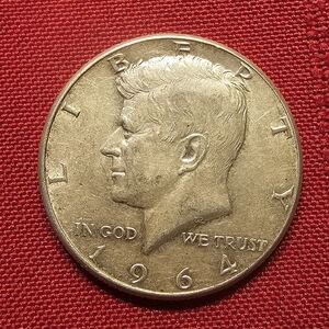 Classic 90% Silver 1964 Kennedy Half Dollar